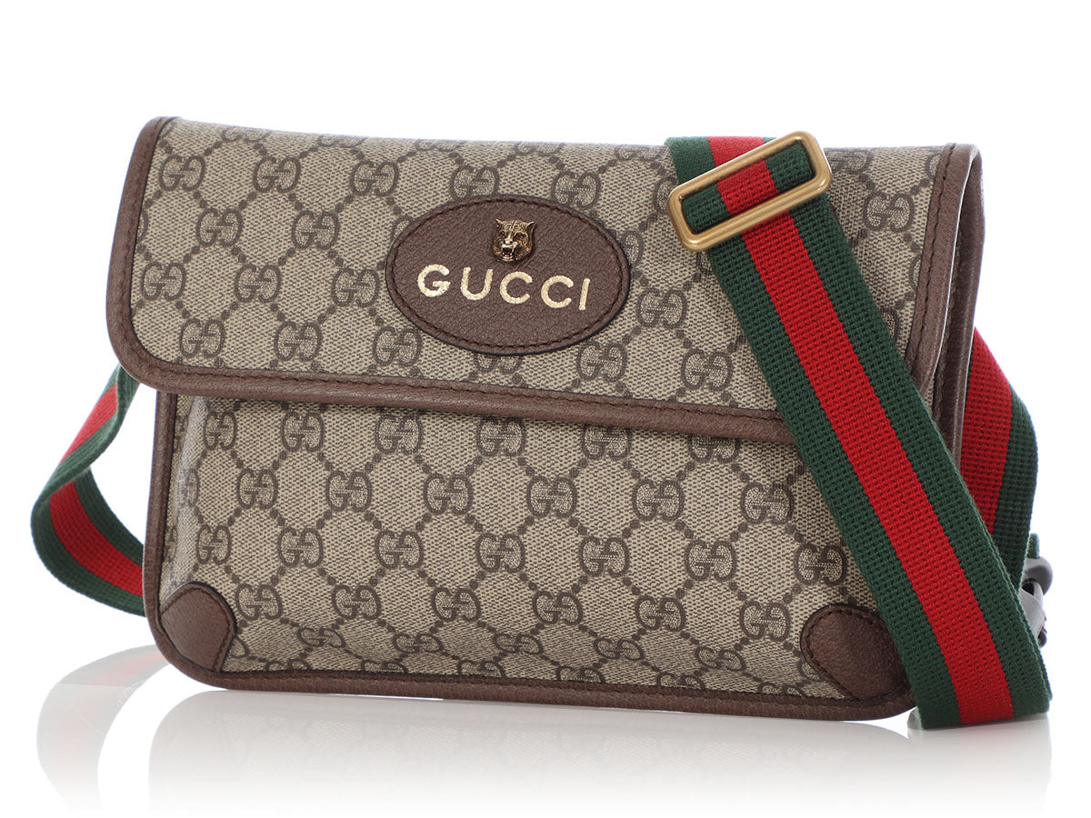 neo vintage canvas belt bag gucci