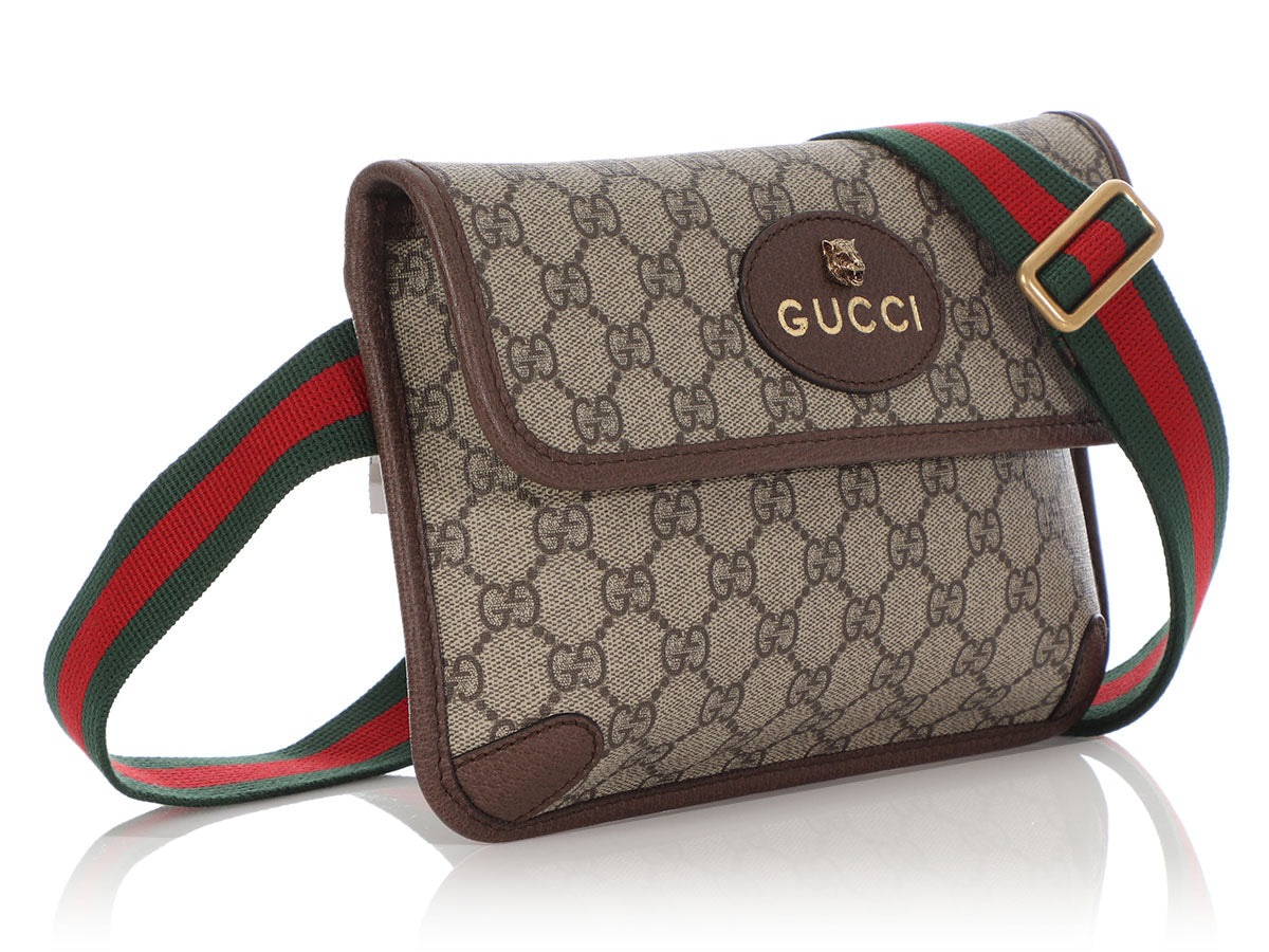 neo vintage canvas belt bag gucci