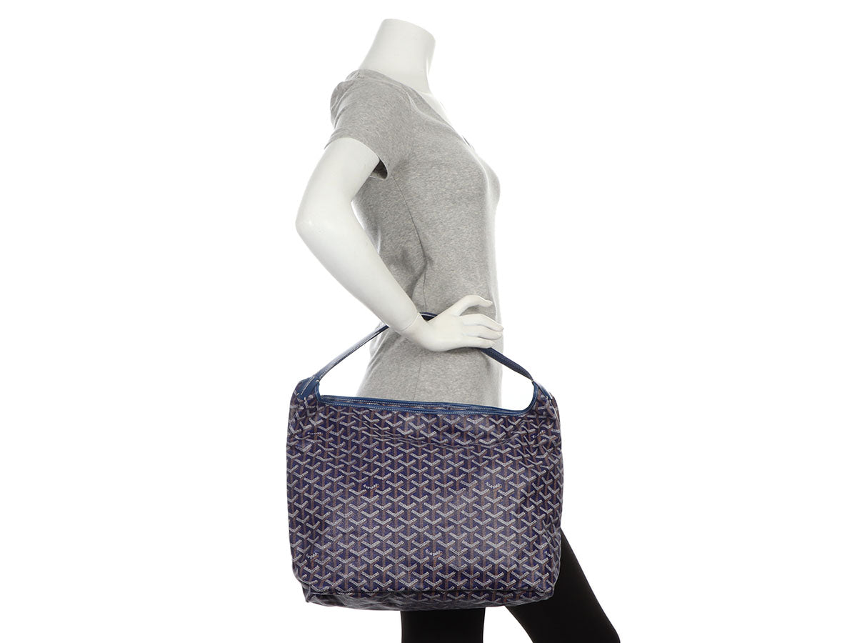 Goyard Blue Fidji Hobo