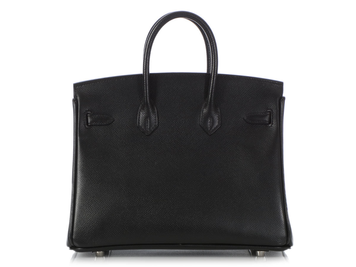 Hermès Black Epsom Birkin 25