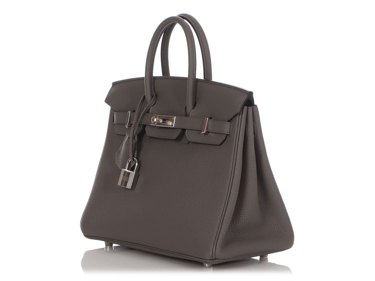 Hermès Etain Togo Birkin 25