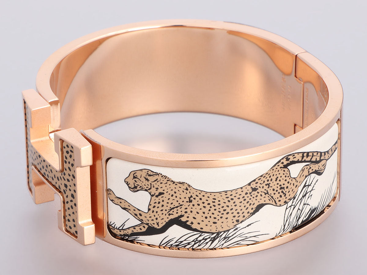 hermes guepards bracelet