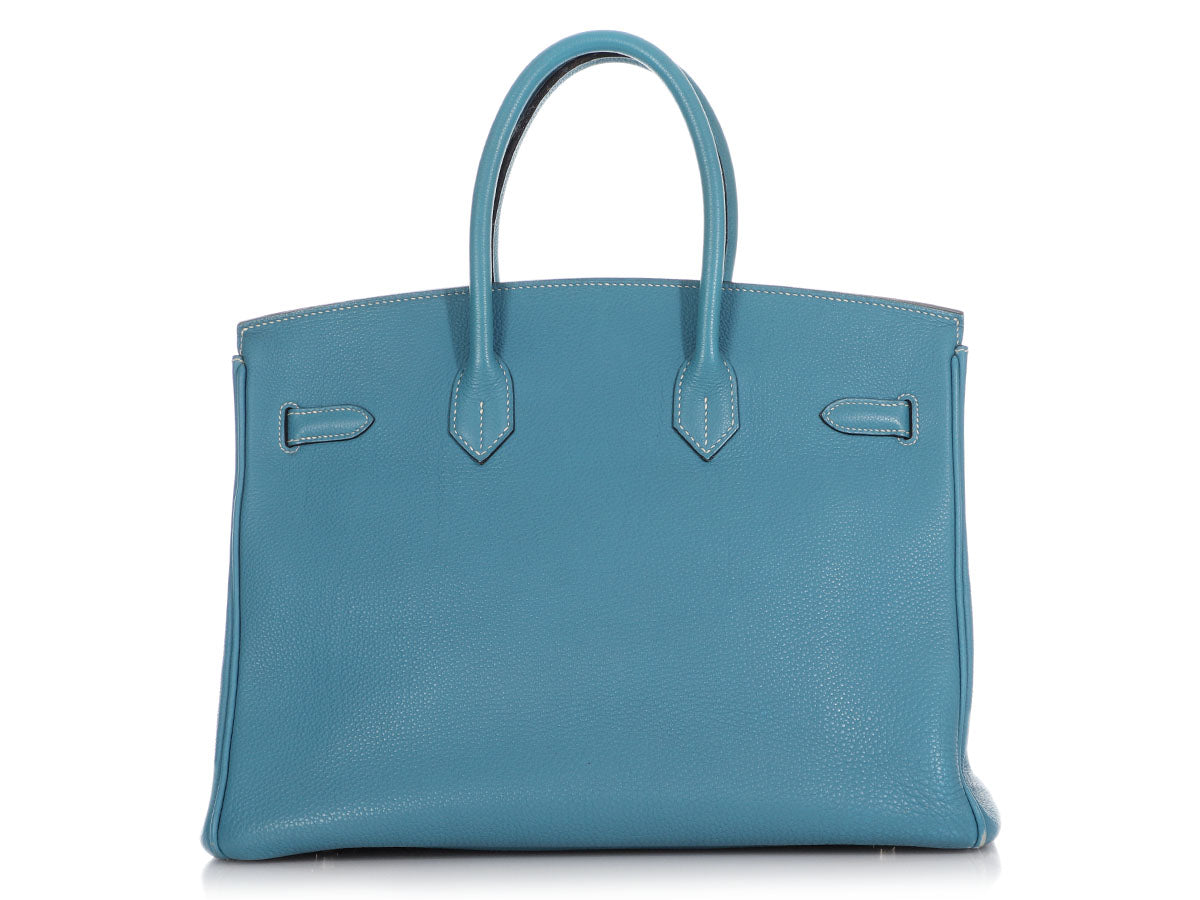 Hermès Blue Jean Togo Birkin 35