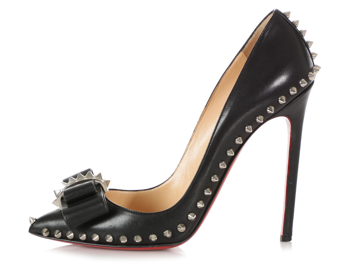 louboutin bow pumps