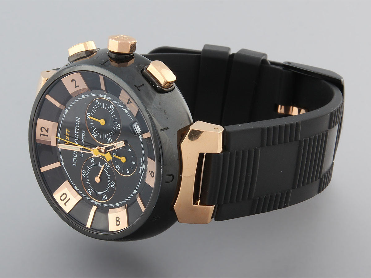 Louis Vuitton Mens Tambour Chronograph Watch