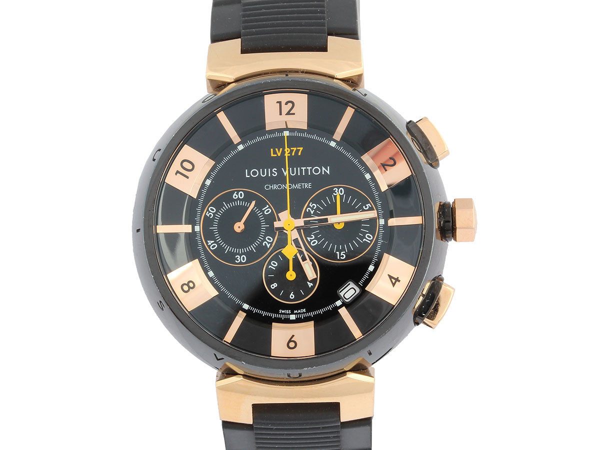 Louis Vuitton Men’s Tambour Chronograph Watch