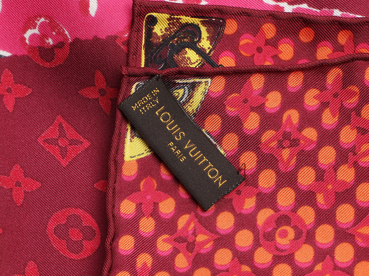 Louis Vuitton Wallpaper Silk Scarf