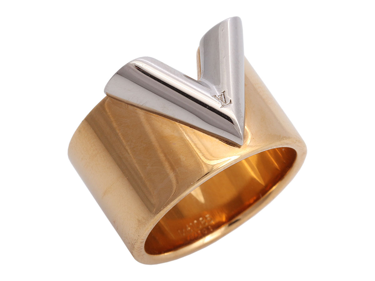 Louis Vuitton Berg Essential V Guilloche Ring - Farfetch