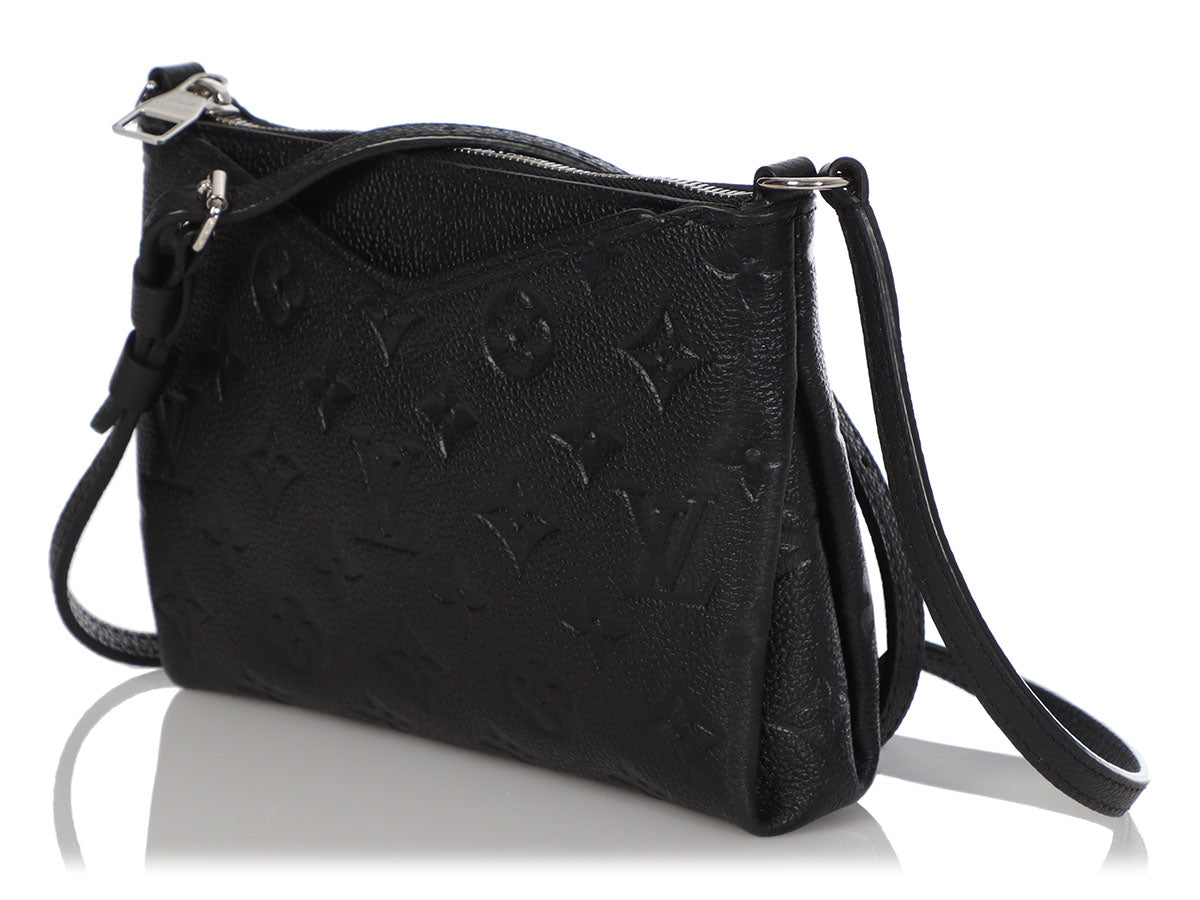 Louis Vuitton Monogram Pallas Crossbody Black 599136