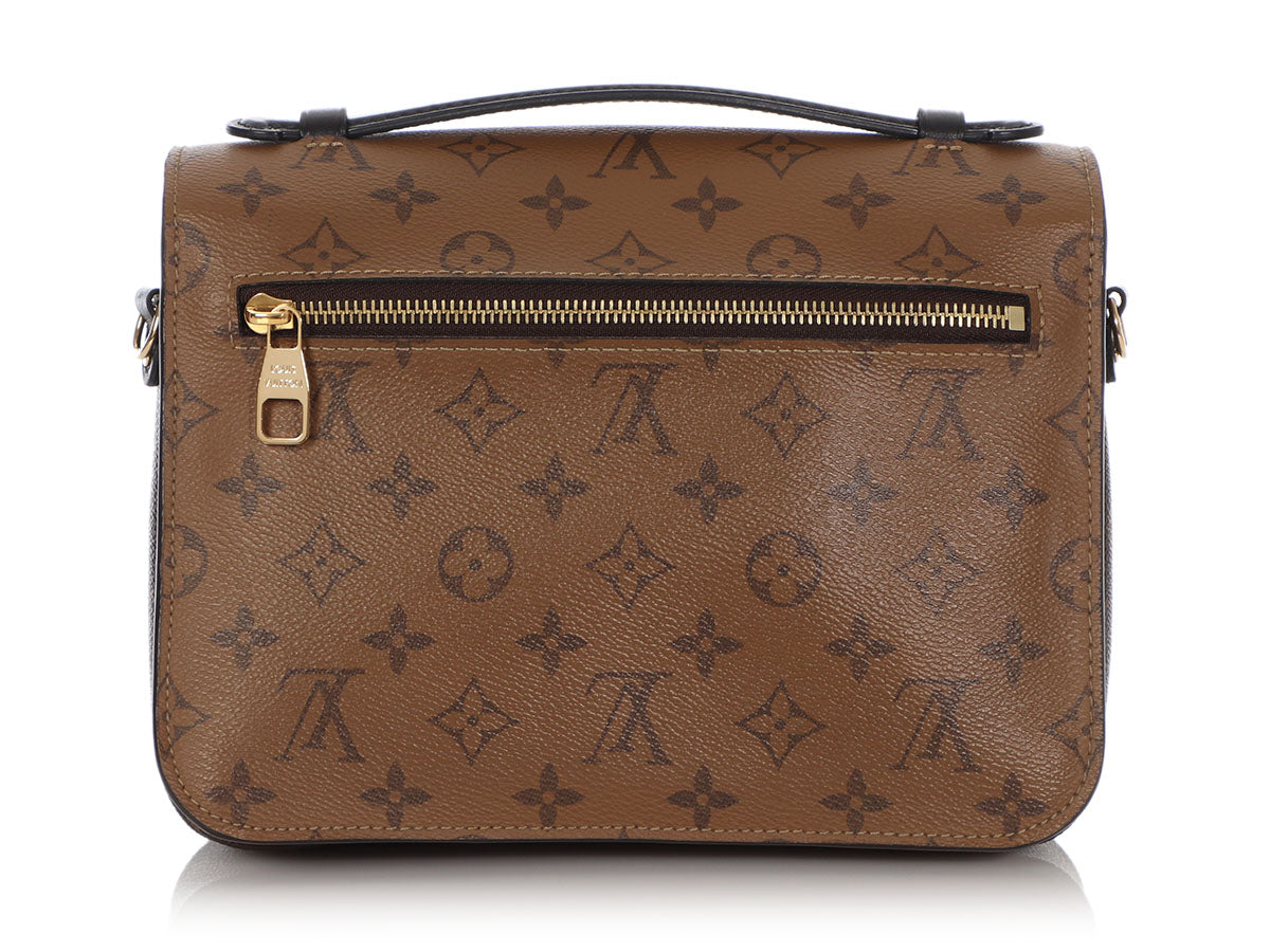 LOUIS VUITTON Metis Pochette Reverse Monogram Canvas Crossbody Bag Bro