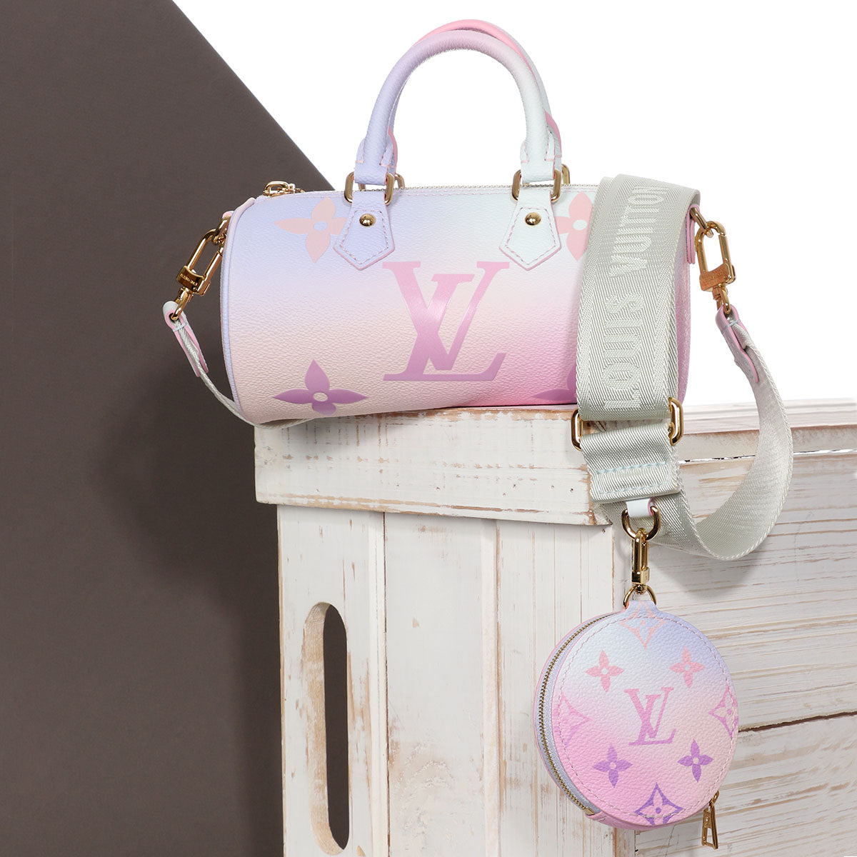 Replica Louis Vuitton ONTHEGO PM Sunrise Pastel Bag LV M59856 BLV1142 for  Sale