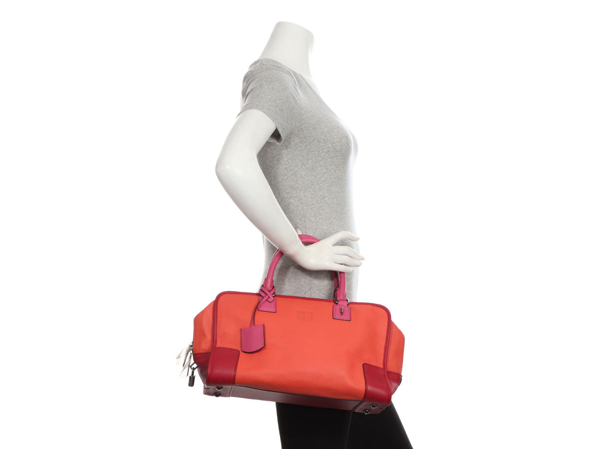 Loewe Red and Pink Amazona Madrid 36