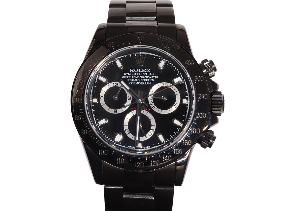 rolex oyster perpetual daytona black