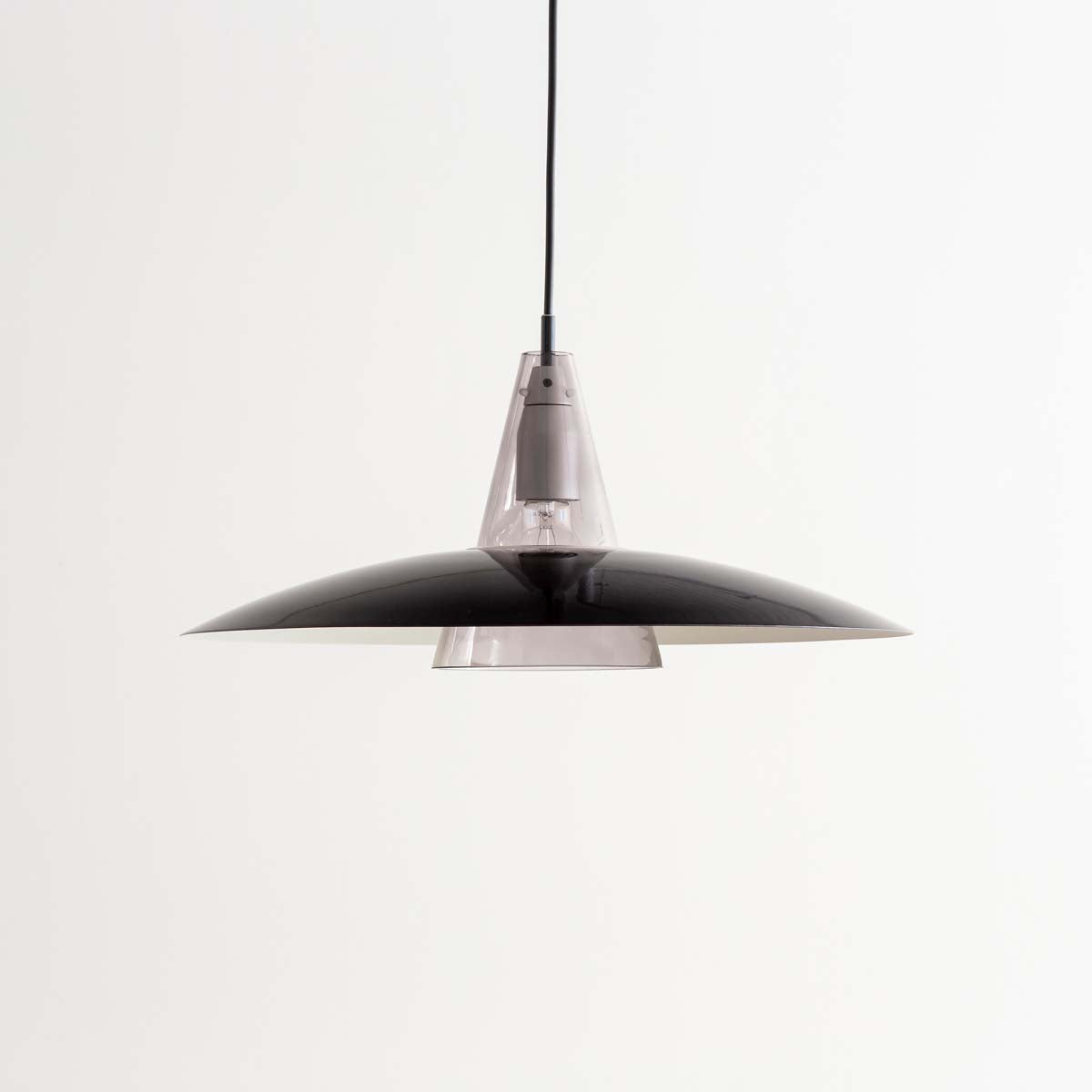 Petal - Black Alumi Shade Pendant Light