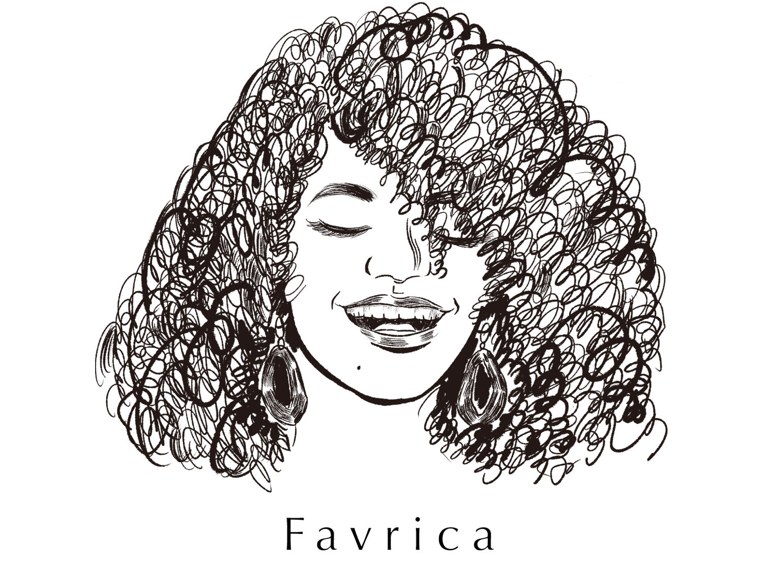 Favricaの顔ロゴ