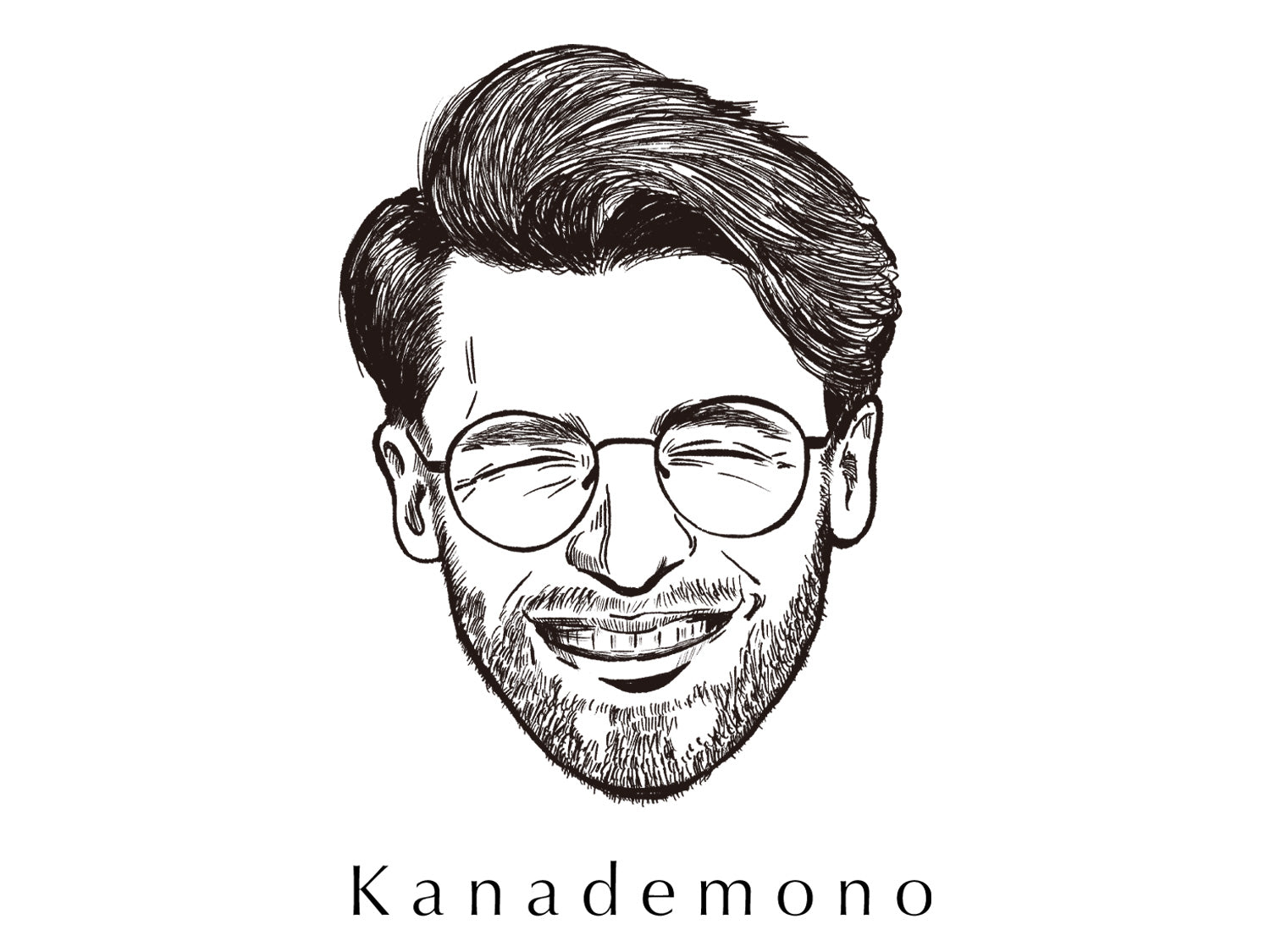 Kanademonoの顔ロゴ