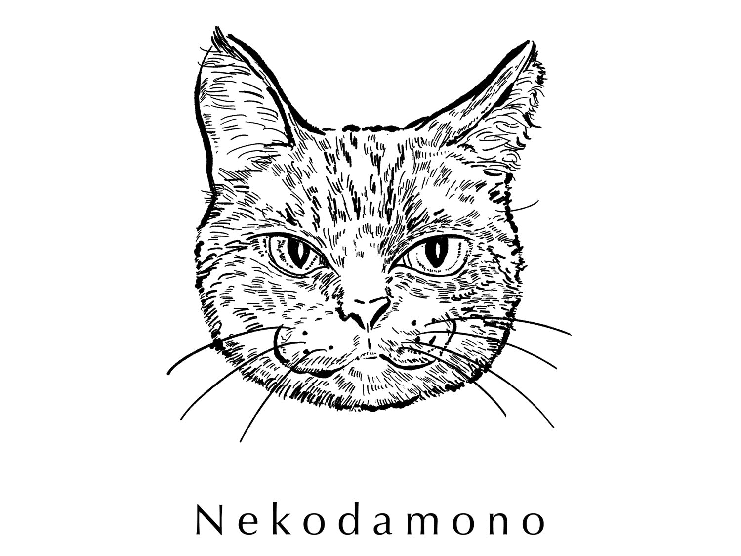Nekodamonoの顔ロゴ