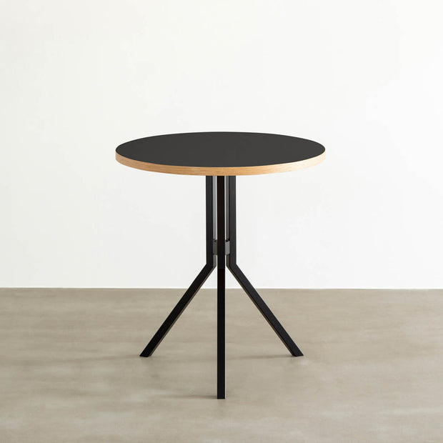 THE CAFE TABLE / リノリウム Tripod - 3 × ラウンド φ60 - 80 – by KANADEMONO