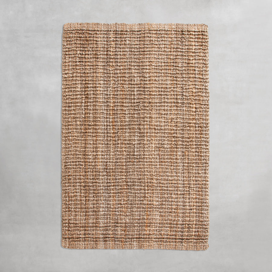 Handmade Plain Jute Rug 120×180