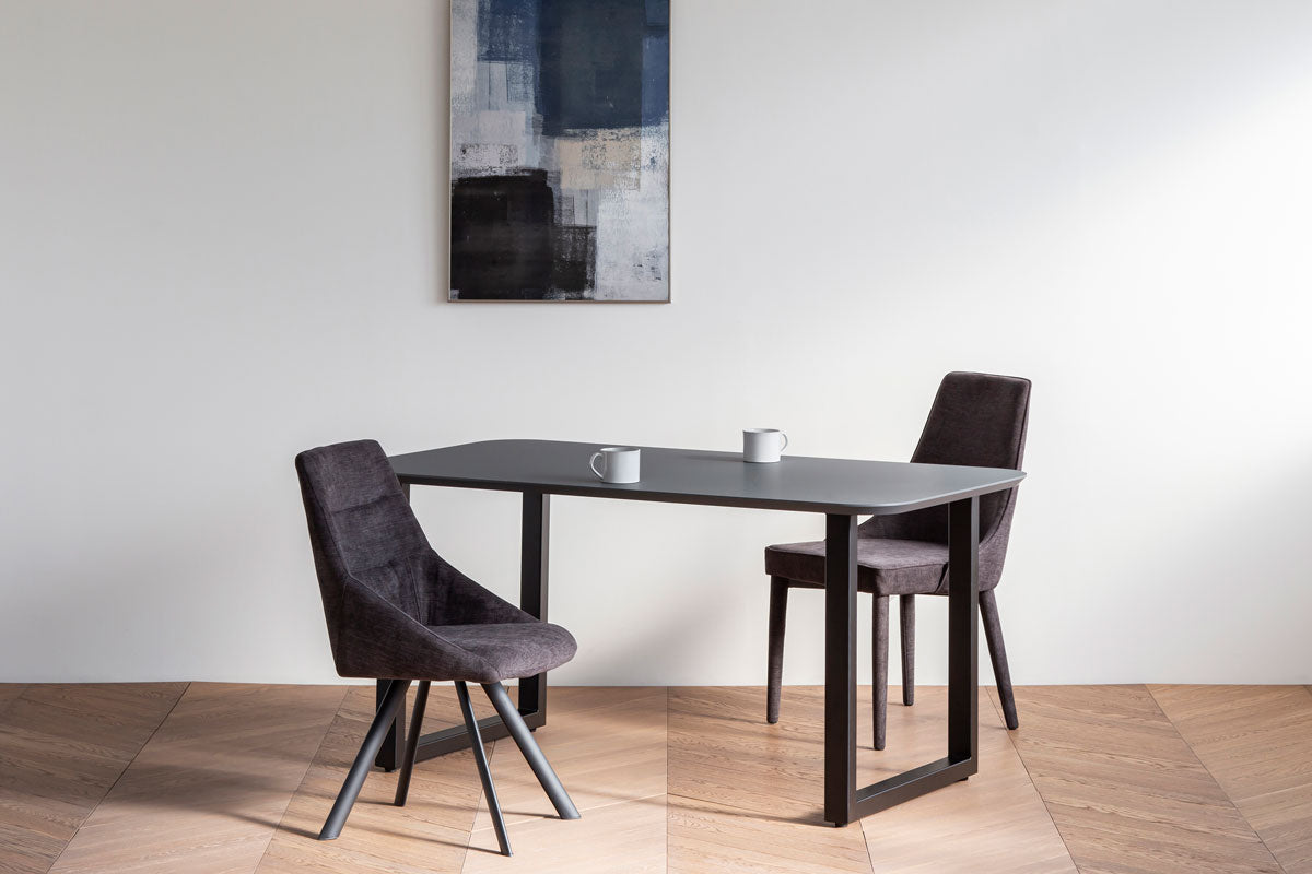 Classic - Modern Gray Dining Chair – KANADEMONO