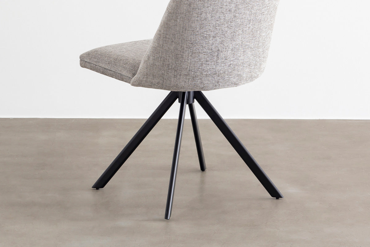 Fabric Chair × 2 ファブリック ラウンドチェア 2脚セット