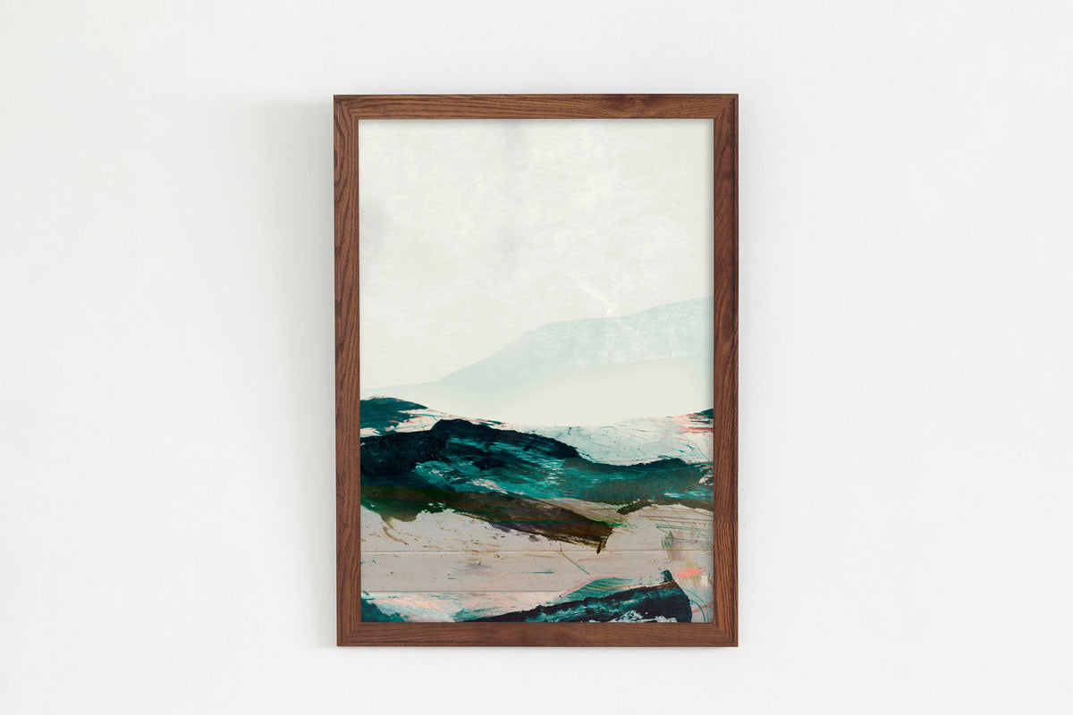 OAK Art Frame 暮らしにアートを Mountain #1 Brush Stroke – KANADEMONO