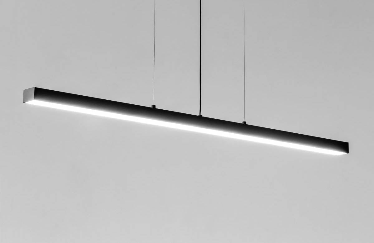 Black - Slim Office Hanging Light – KANADEMONO