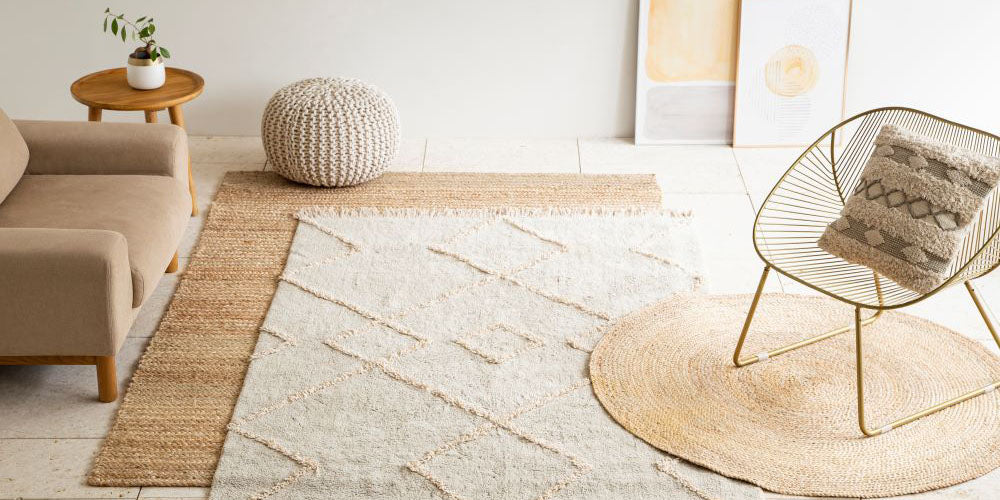 Natural Jute Round Rug Φ100・Φ120 – KANADEMONO