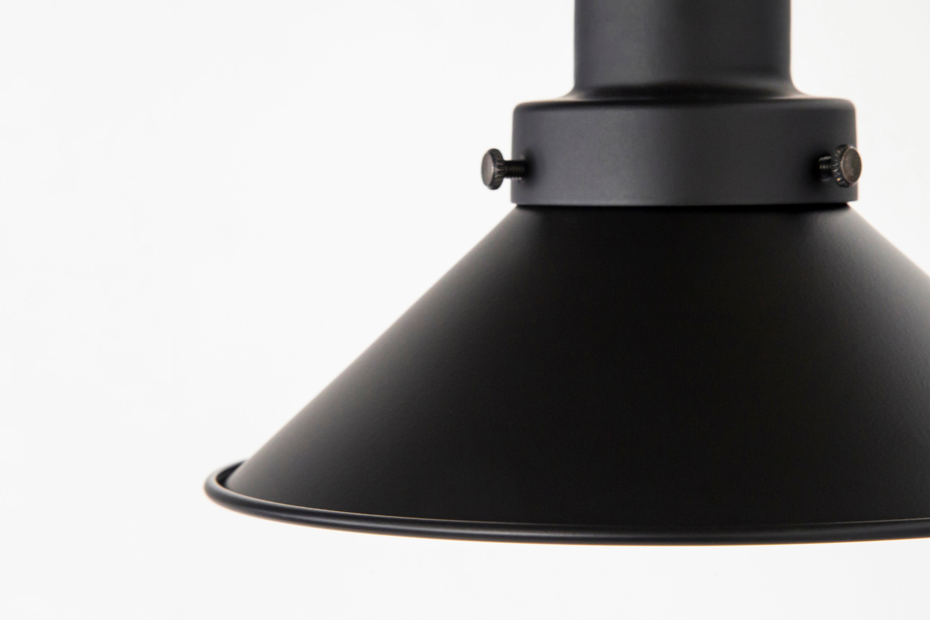 Matte Black Mini Shade Pendant Light – KANADEMONO