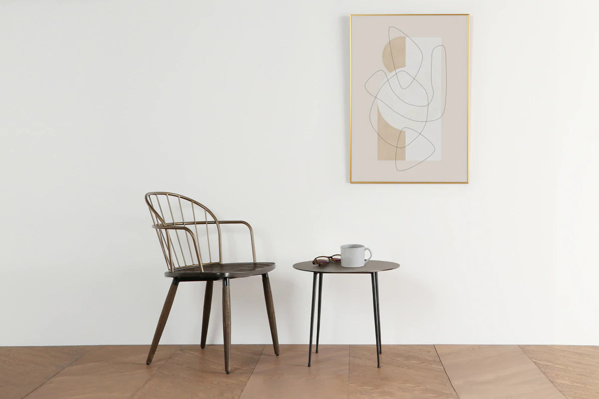 Vintage Style Steel Wire Chair – KANADEMONO