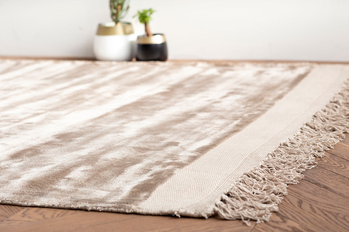 Soft Plush Plain Rug - Sand 170×240 – KANADEMONO