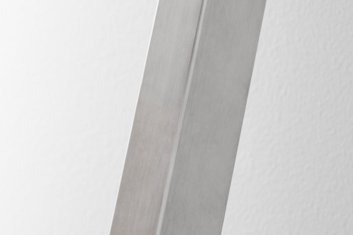 かなでもののローテーブル用のマットブラック鉄脚（上部プレート1）