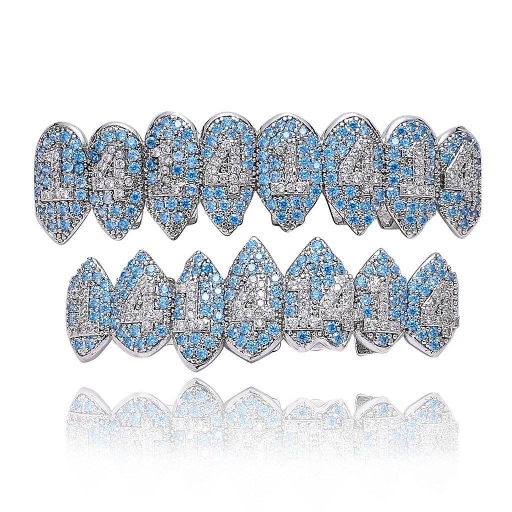 1414 Blue BlingBling Grillz – The GUU Shop