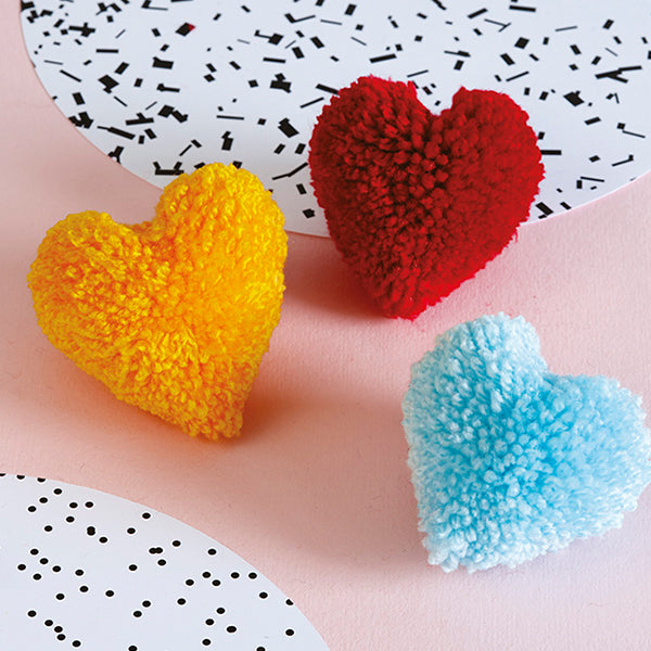 How Make Party Pom Love Hearts Party Blog