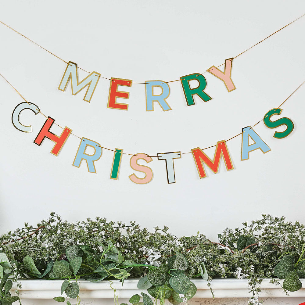 Image of 'Merry Christmas' Banner (2.5m)