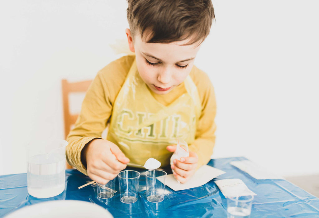 Kid science experiments