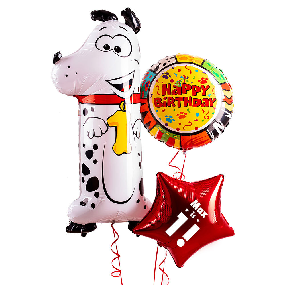 1st Birthday Animaloon Balloon Bunch