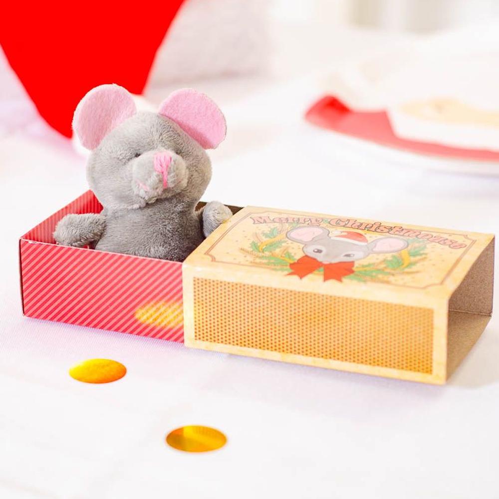 Click to view product details and reviews for Christmas Mouse In A Matchbox.