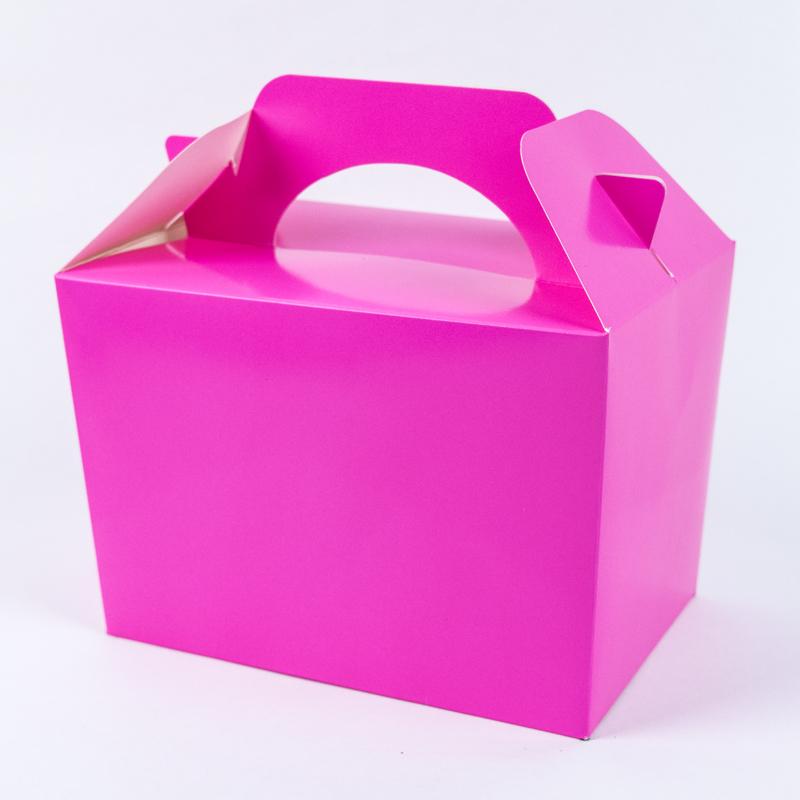 Party Boxes Bright Pink X8