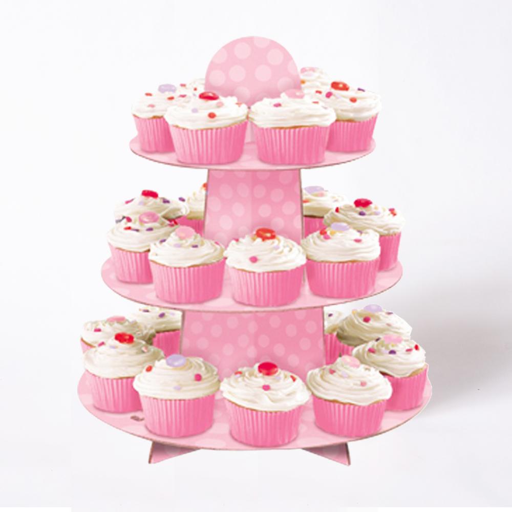 Click to view product details and reviews for Cupcake Stand Pale Pink.