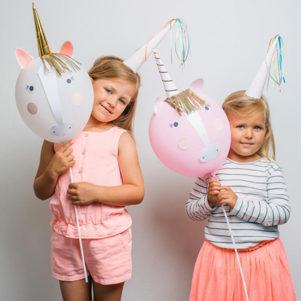 Unicorn Balloon Kit X4