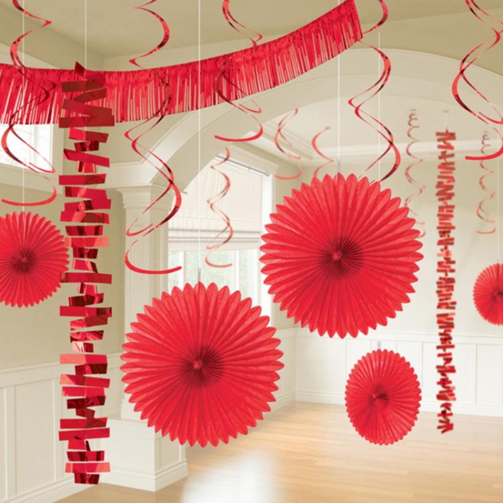 Room Decorating Kit Red X18