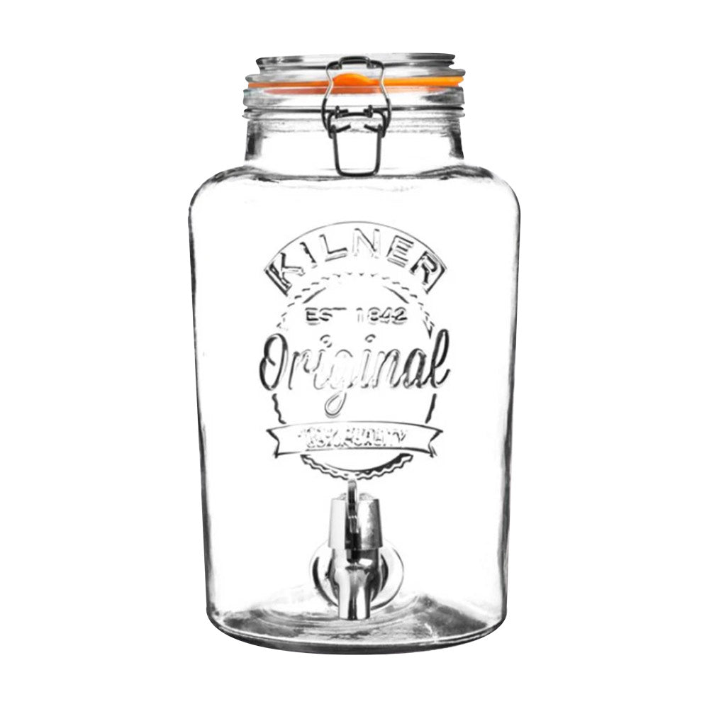 Click to view product details and reviews for Kilner Clip Top Round Dispenser 5l.