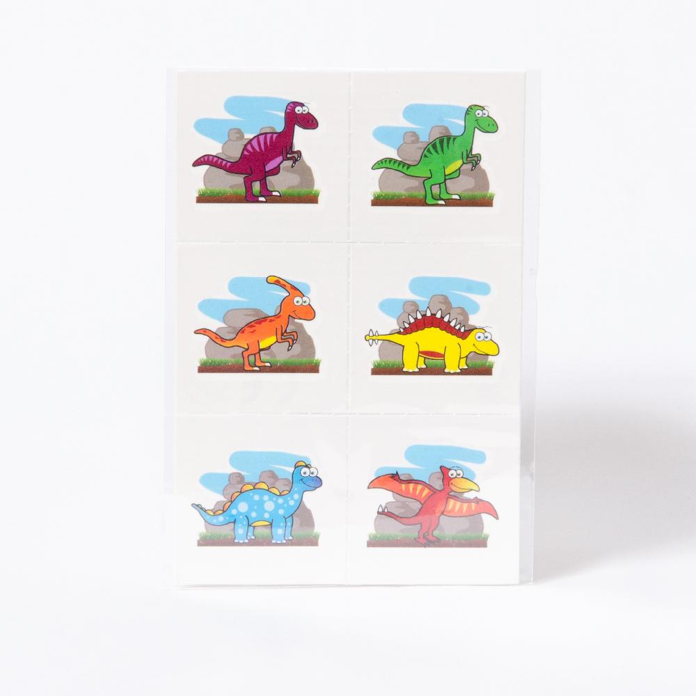 Mini Dinosaur Tattoos X12