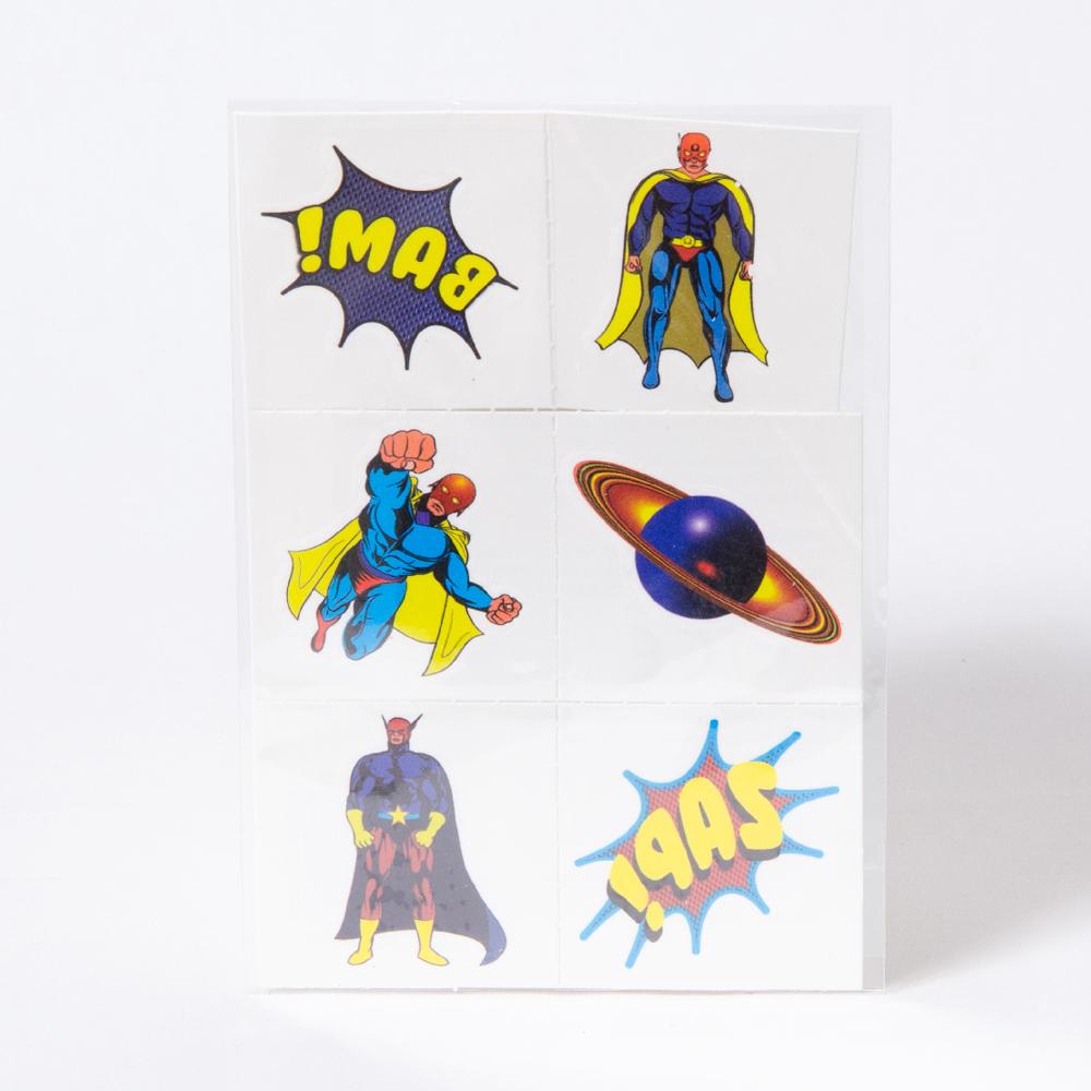 Click to view product details and reviews for Mini Superhero Tattoos X12.