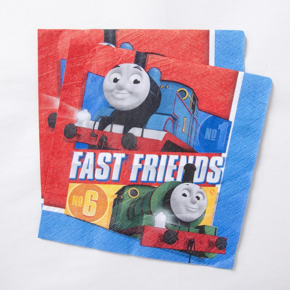 Click to view product details and reviews for Thomas The Tank Engine Napkins X16.