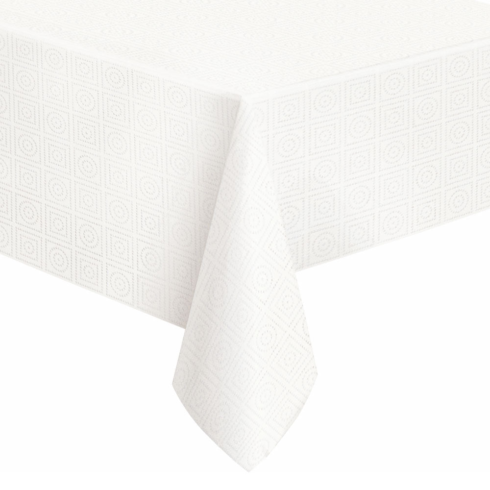 Click to view product details and reviews for Paper Party Table Cover White.