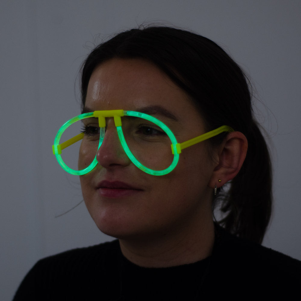 Click to view product details and reviews for Glow Stick Glasses X2.
