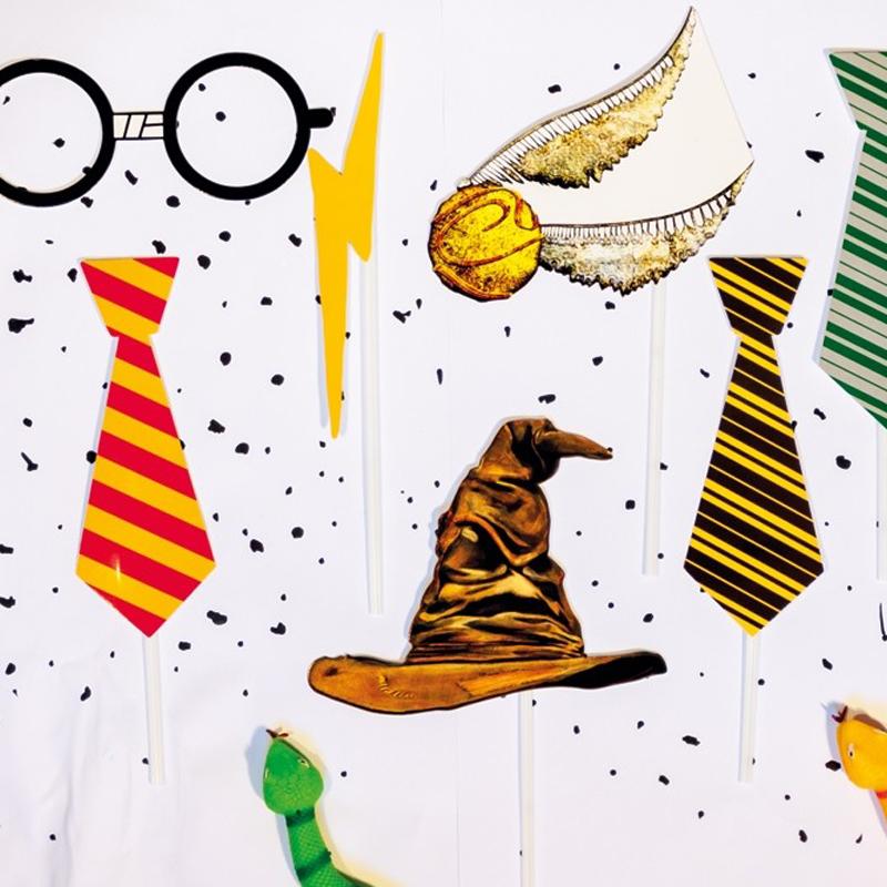 Harry Potter Photo Booth Props X8