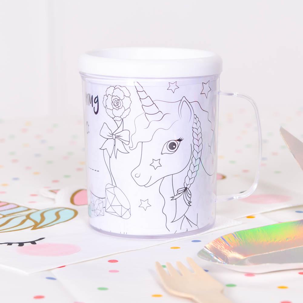 Click to view product details and reviews for Unicorn Colouring Mug.